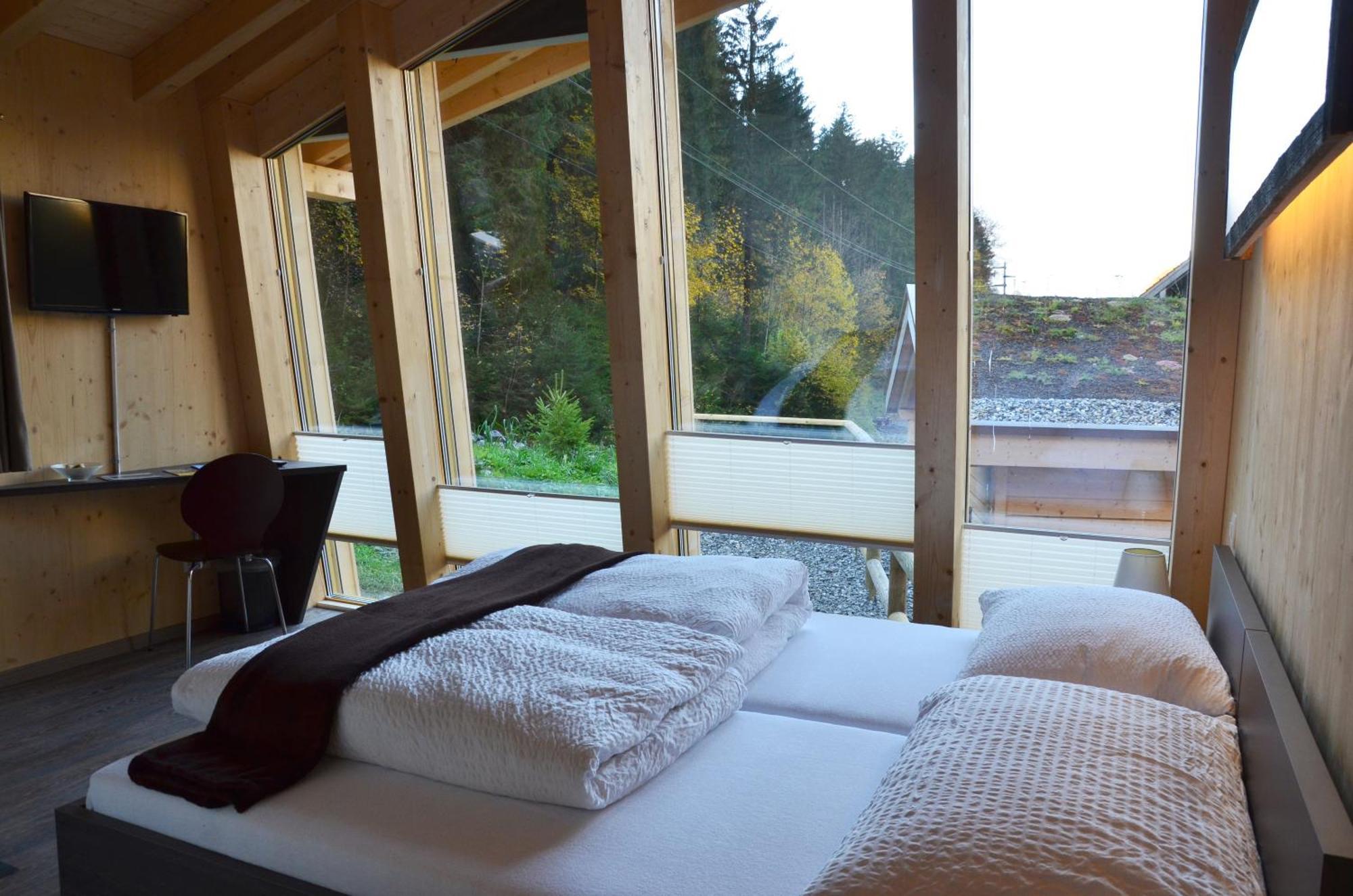 Hüttenhotel Husky Lodge Muotathal Habitación foto